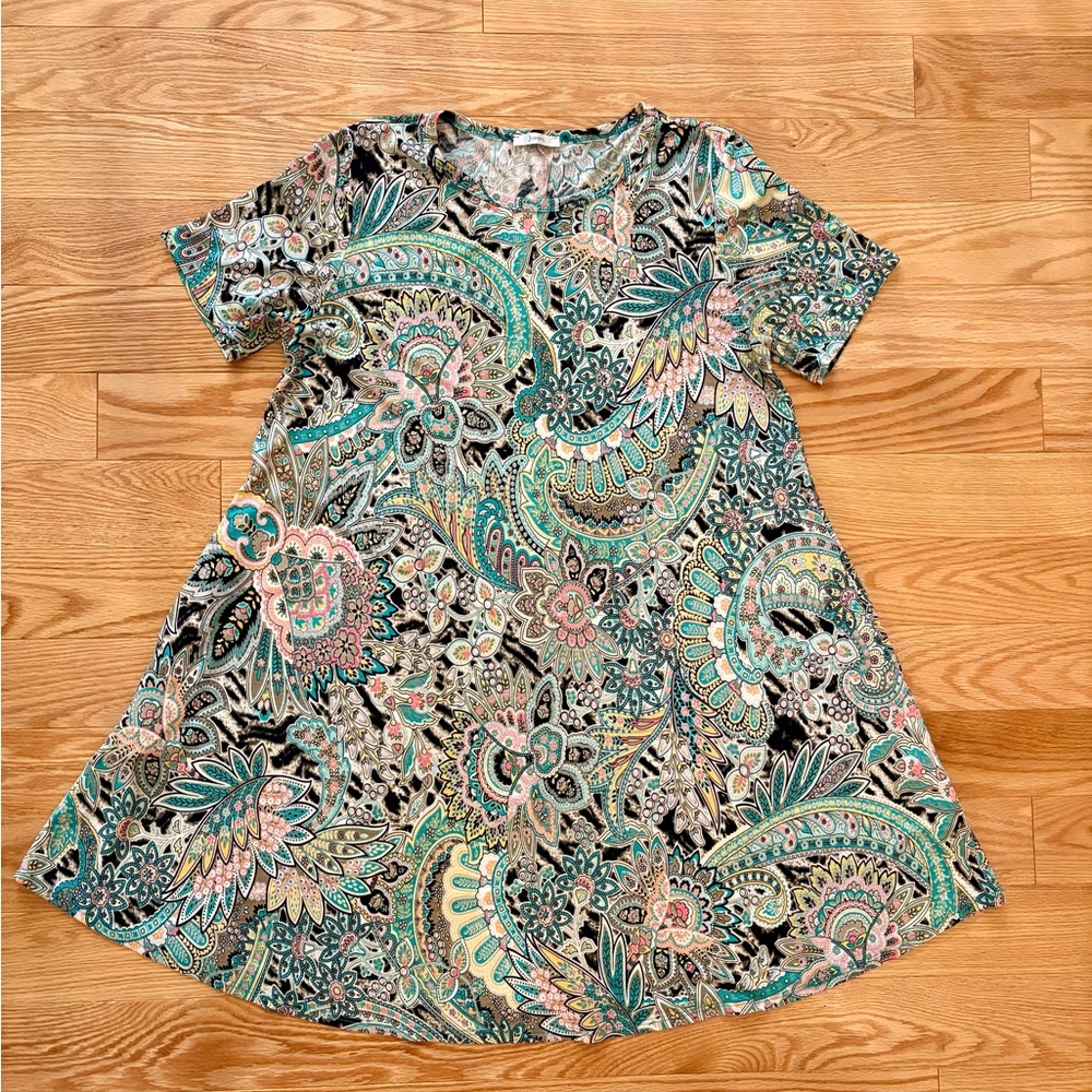 JODIFL Boho Swing Dress - Size Small - Like New